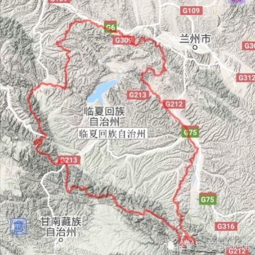 临夏站地理位置