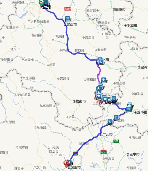 兰州到广元高铁
