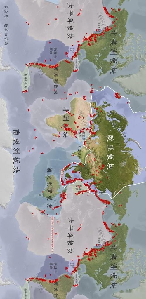 汤加火山在世界地图上的位置