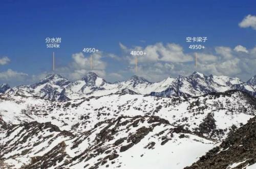 金川海拔多少米