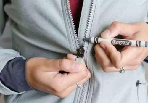 拉链中间断开修复妙招