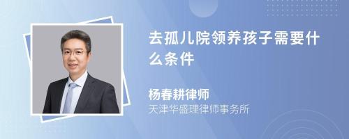 孤儿院领小孩的条件