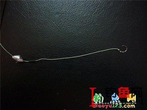 倒钓线组手法