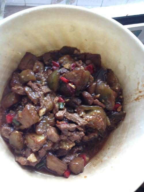 茄丁蒸肉做法