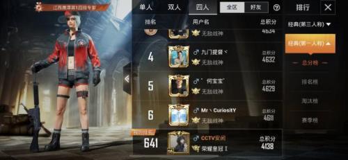 和平精英5100分是多少星