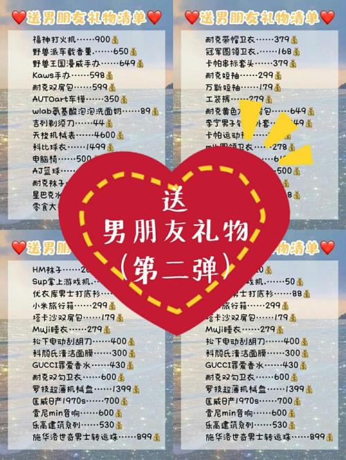 情人节怎么问男朋友要礼物