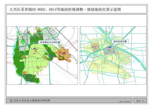 大兴采育城铁站在什么位置