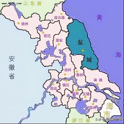 江苏省所有城市名称