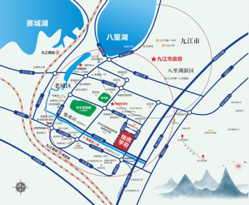 九江有几个区