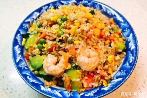 海鲜什锦炒饭的做法