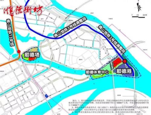 地铁3号线顺德沿途景点