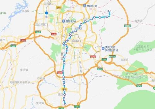 贵州哪些地方有地铁