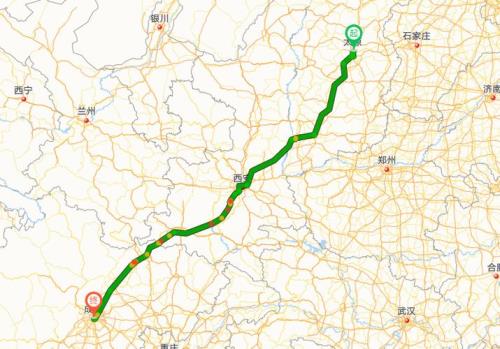 西宁到成都的高速路况信息