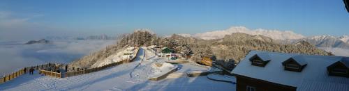 西岭雪山 春节游客哪个省多