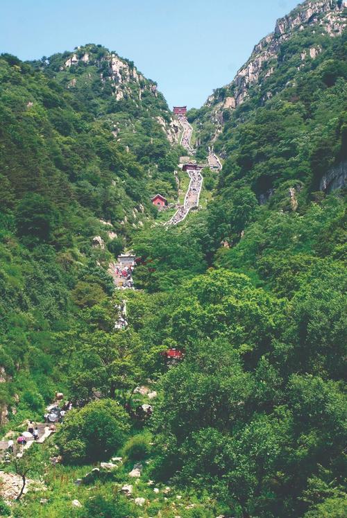 靠步行走完泰山须多久