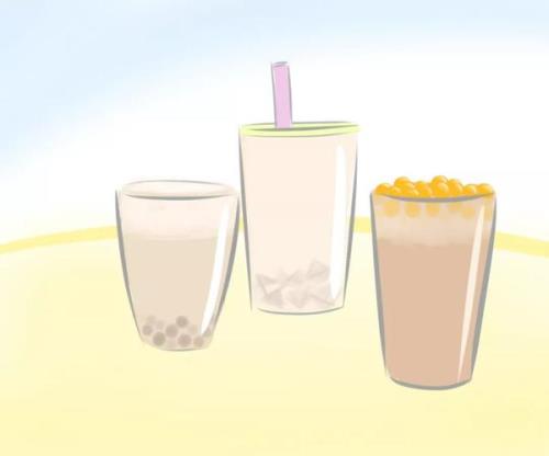 冰淇淋红茶一点点几分甜