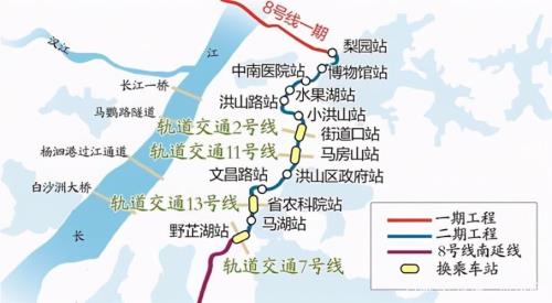 武汉轨道交通1号线到哪些地方