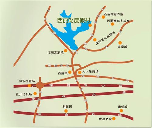 自驾车公明到西丽怎么走