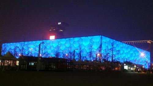 水立方现在晚上几点开灯