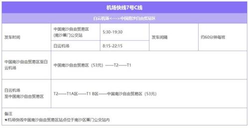 白云机场怎么坐机场巴士