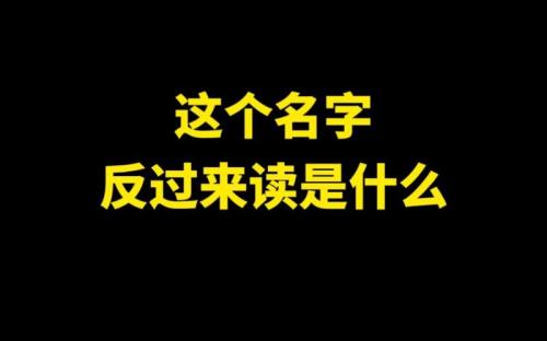 片字反过来读什么