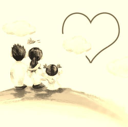 一家三口的甜蜜句子