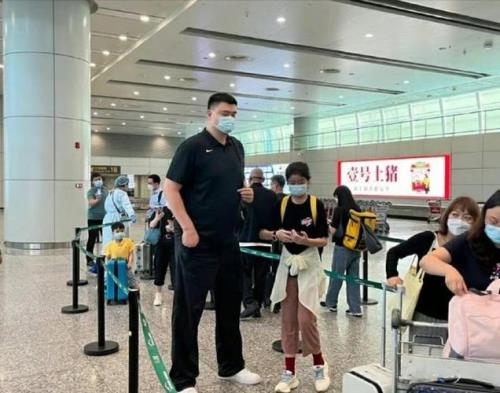 姚明女儿身高标准