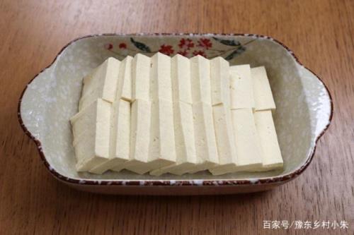 豆腐切片怎么切